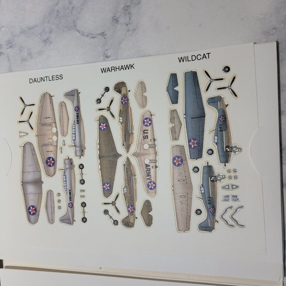 50th Anniversary Pearl Harbor Paper Airplane Model Kits - Picture 11 of 13